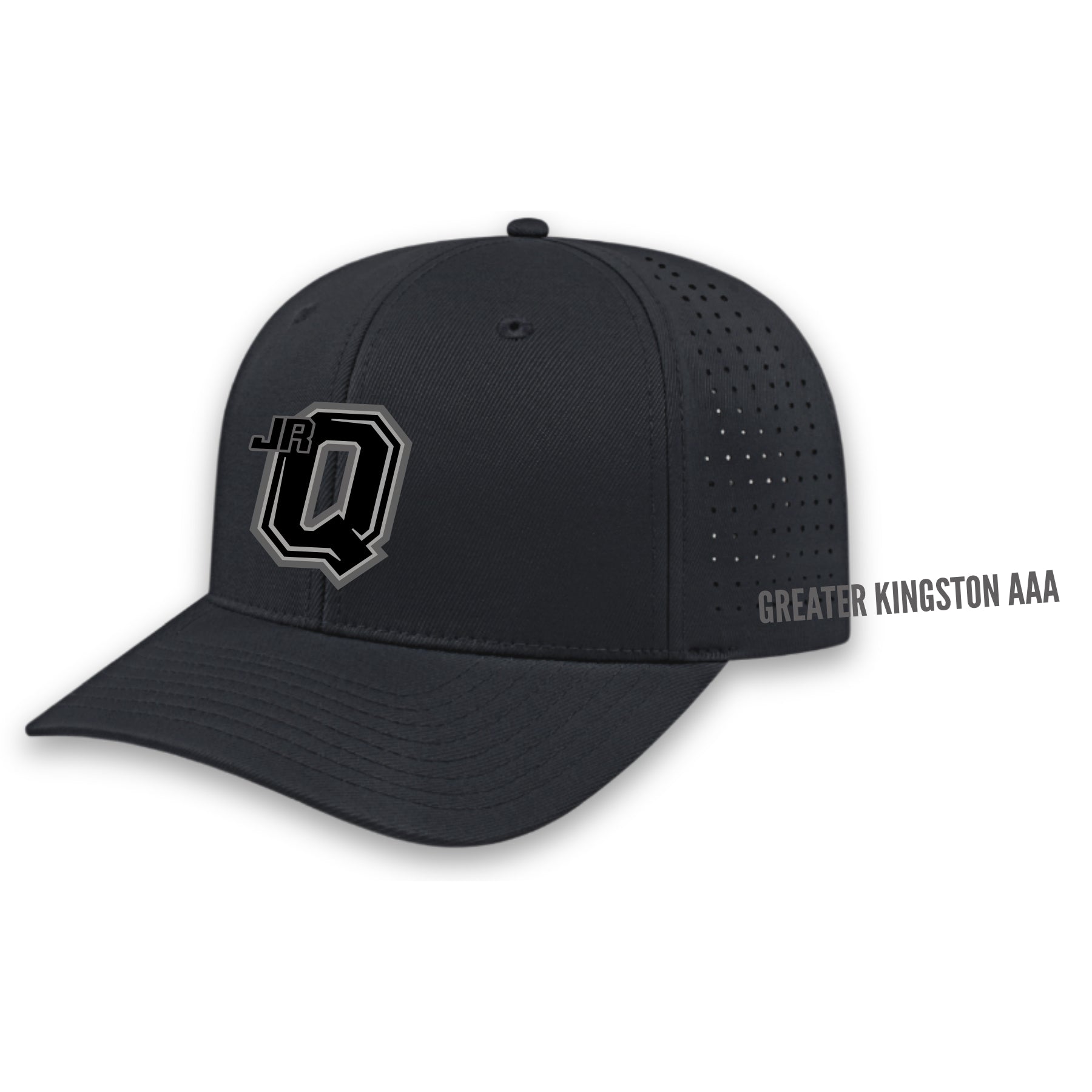 Blackout Perforated Performance Snap Back Cap