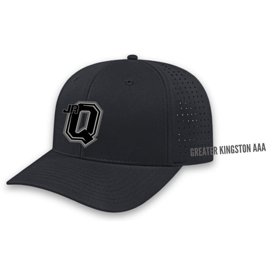 Blackout Perforated Performance Snap Back Cap