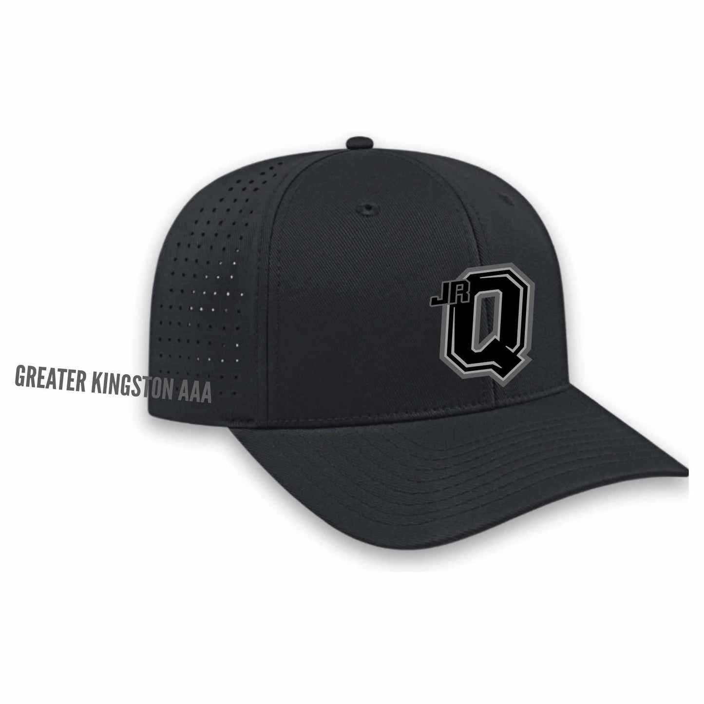 Blackout Perforated Performance Snap Back Cap