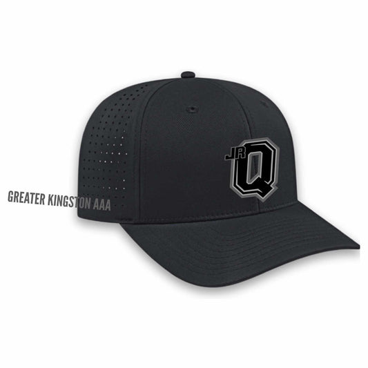 Blackout Perforated Performance Snap Back Cap